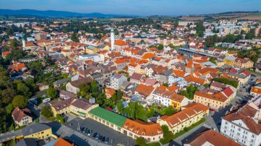 Çek Cumhuriyeti Domazlice Panorama Görüşü. Görüntü