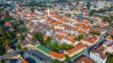 Çek Cumhuriyeti Domazlice Panorama Görüşü. Görüntü