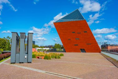 İkinci Dünya Savaşı Müzesi Gdansk, Poland.IMAGE