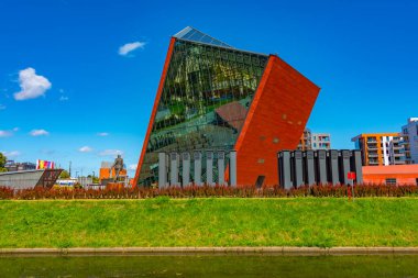 İkinci Dünya Savaşı Müzesi Gdansk, Poland.IMAGE
