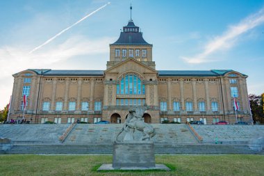 Szczecin 'deki Ulusal Müze, Poland.IMAGE