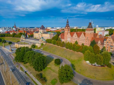 Szczecin 'deki Ulusal Müze, Poland.IMAGE