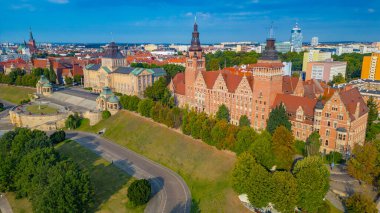 Szczecin 'deki Ulusal Müze, Poland.IMAGE
