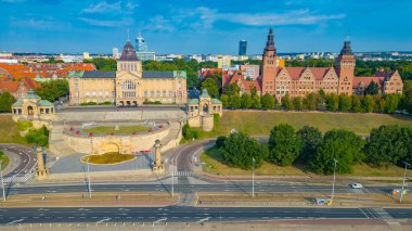 Szczecin 'deki Ulusal Müze, Poland.IMAGE