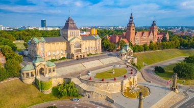 Szczecin 'deki Ulusal Müze, Poland.IMAGE