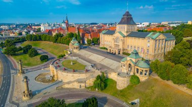 Szczecin 'deki Ulusal Müze, Poland.IMAGE