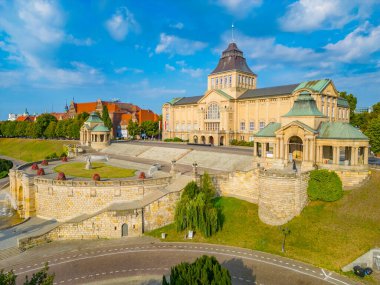 Szczecin 'deki Ulusal Müze, Poland.IMAGE