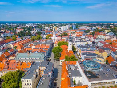 Poland.IMAGE 'de Zielona Gora' nın Panorama Manzarası