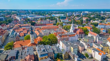 Poland.IMAGE 'de Zielona Gora' nın Panorama Manzarası