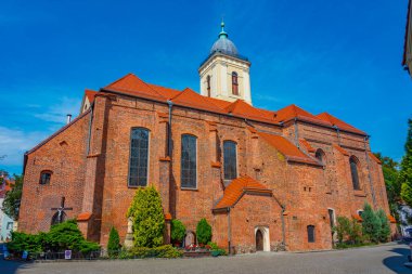Poland.IMAGE Zielona Gora 'daki Saint Hedwig Katedrali