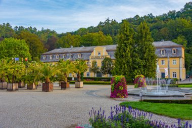 Polonya spa kenti Kudowa Zdroj.IMAGE 'deki Sanatoryum