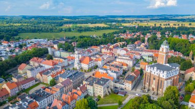 Paczkow 'un Panorama Görünümü, PolandIMAGE