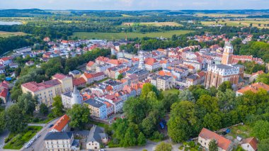 Paczkow 'un Panorama Görünümü, PolandIMAGE