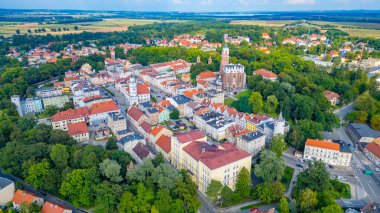 Paczkow 'un Panorama Görünümü, PolandIMAGE