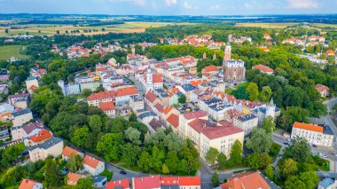 Paczkow 'un Panorama Görünümü, PolandIMAGE