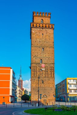 Nysa, Poland.IMAGE Ziebicka Kapı Kulesi