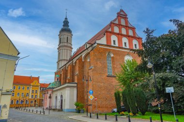 Opole 'daki Kutsal Üçleme Kilisesi, Poland.IMAGE