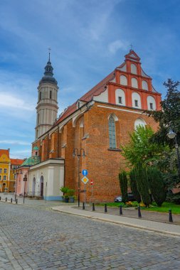 Opole 'daki Kutsal Üçleme Kilisesi, Poland.IMAGE