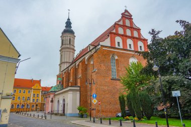 Opole 'daki Kutsal Üçleme Kilisesi, Poland.IMAGE