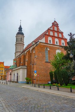 Opole 'daki Kutsal Üçleme Kilisesi, Poland.IMAGE