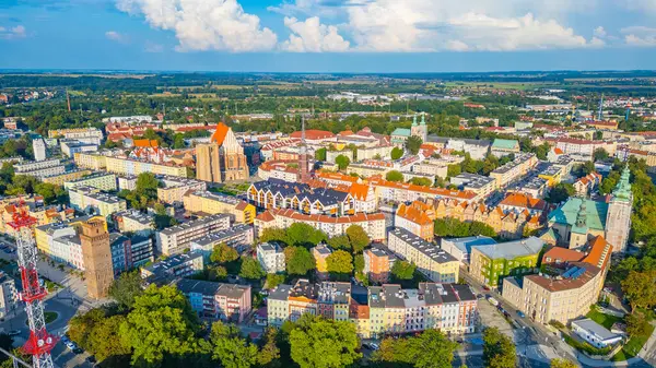 Nysa 'nın Poland.IMAGE' deki panorama görüntüsü
