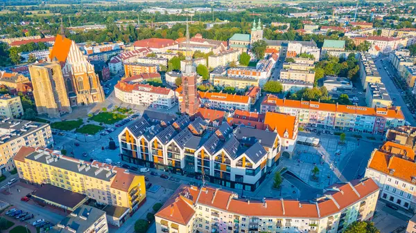 Nysa 'nın Poland.IMAGE' deki panorama görüntüsü