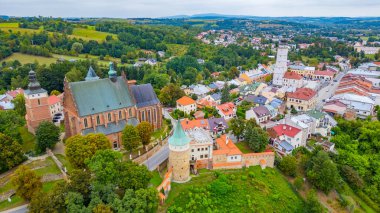 Biecz, PolandIMAGE 'nin Panorama görünümü
