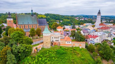 Biecz, PolandIMAGE 'nin Panorama görünümü