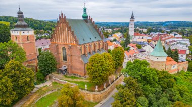 Biecz, PolandIMAGE 'nin Panorama görünümü