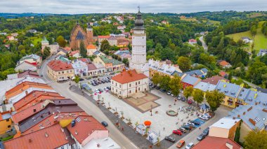 Biecz, PolandIMAGE 'nin Panorama görünümü