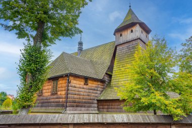 Binarowa 'daki Aziz Michael Katolik Kilisesi, Poland.IMAGE