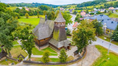 Binarowa 'daki Aziz Michael Katolik Kilisesi, Poland.IMAGE