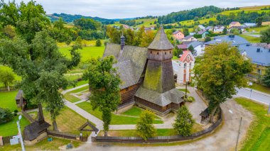 Binarowa 'daki Aziz Michael Katolik Kilisesi, Poland.IMAGE