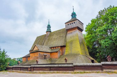 Haczow, Poland.IMAGE 'daki Kutsal Meryem Kilisesi' nin Varsayımı