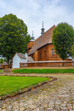 Blizne 'deki All Saints Kilisesi, Poland.IMAGE