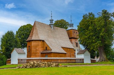 Blizne 'deki All Saints Kilisesi, Poland.IMAGE