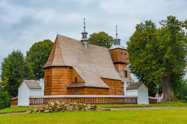 Blizne 'deki All Saints Kilisesi, Poland.IMAGE