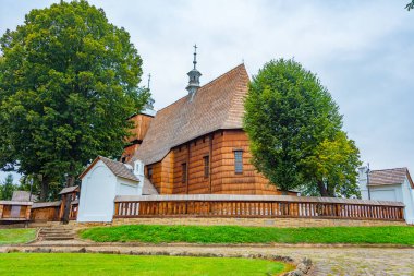 Blizne 'deki All Saints Kilisesi, Poland.IMAGE