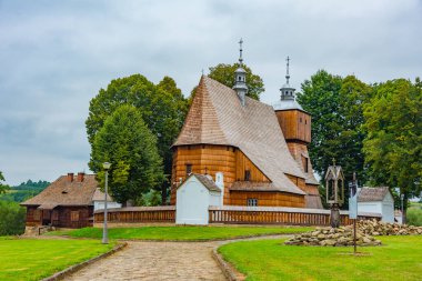 Blizne 'deki All Saints Kilisesi, Poland.IMAGE