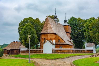 Blizne 'deki All Saints Kilisesi, Poland.IMAGE
