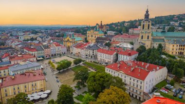 Poland.IMAGE 'deki Przemysl Panorama görünümü