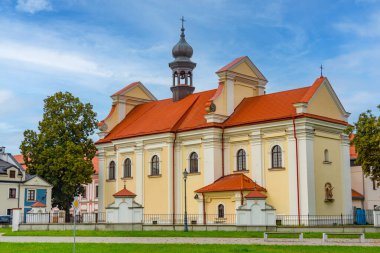 Zamosc 'taki St. Catherine Kilisesi, Poland.IMAGE