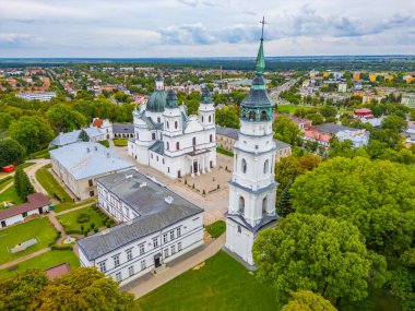 Bakire Meryem 'in Doğumu Bazilikası, Chelm, Poland.IMAGE