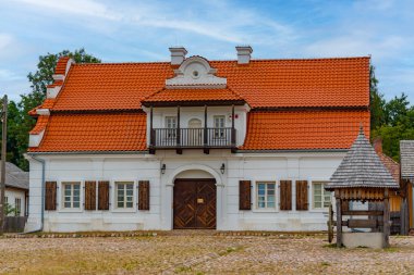 Rynek Meydanı, Poland.IMAGE 'deki Lublin Village Açık Hava Müzesi