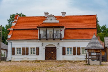 Rynek Meydanı, Poland.IMAGE 'deki Lublin Village Açık Hava Müzesi