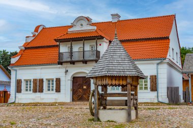 Rynek Meydanı, Poland.IMAGE 'deki Lublin Village Açık Hava Müzesi