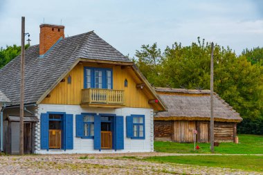 Rynek Meydanı, Poland.IMAGE 'deki Lublin Village Açık Hava Müzesi