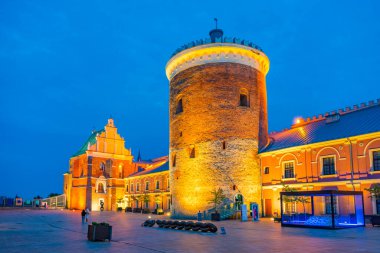 Poland.IMAGE 'deki Lublin Kalesi' nde Ulusal Müze