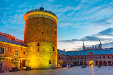 Poland.IMAGE 'deki Lublin Kalesi' nde Ulusal Müze