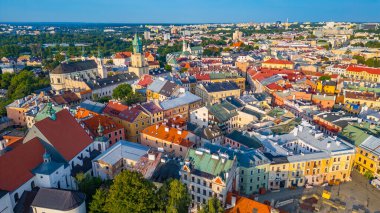 Lublin, Poland.IMAGE 'in Panorama manzarası
